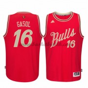 Chicago Bulls Basketball Drakter 2015 Pau Gasol 16# NBA Julen Drakt..